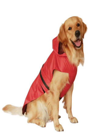 DogsMart Dog Raincoat Red Radient